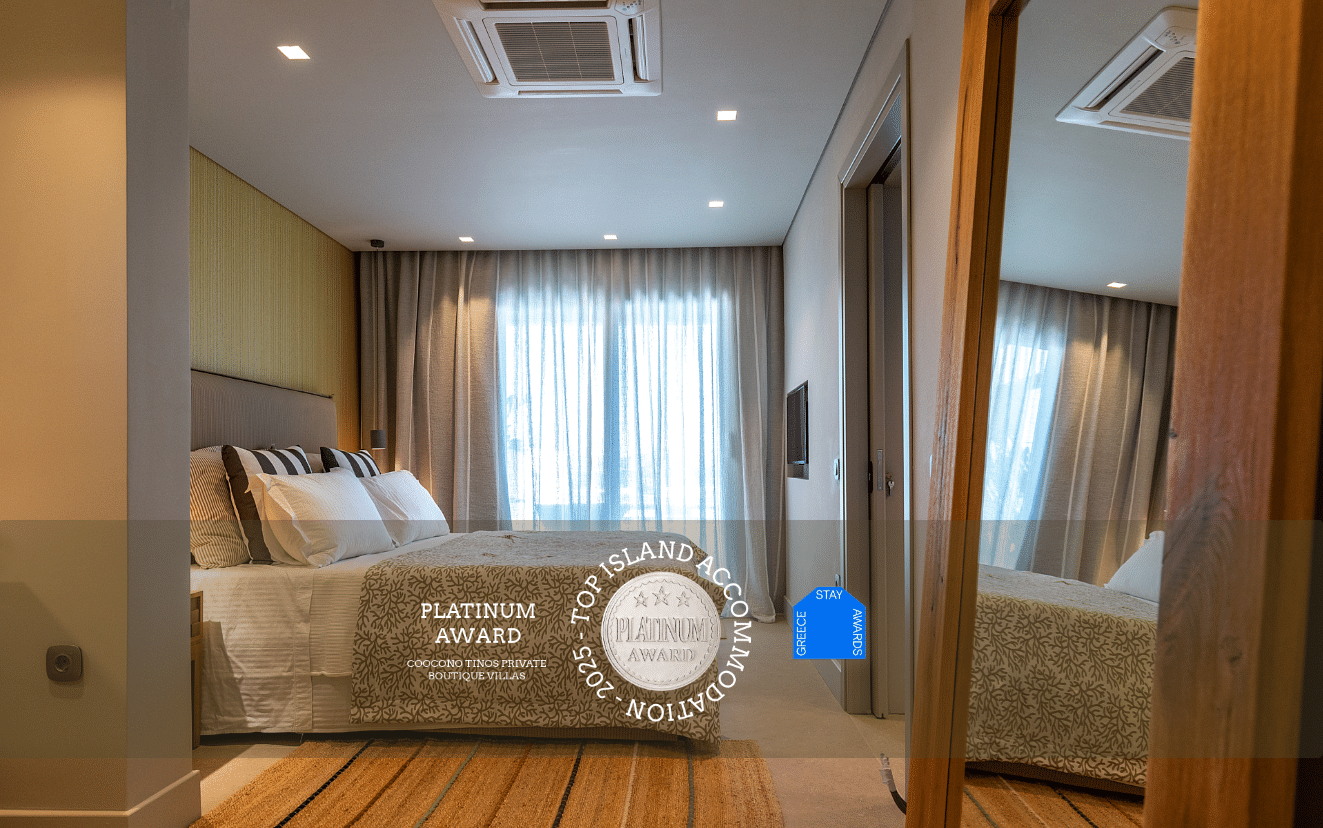 Coocono-Tinos-Private-Boutique-Villas-Pool-Platinum-Award 2