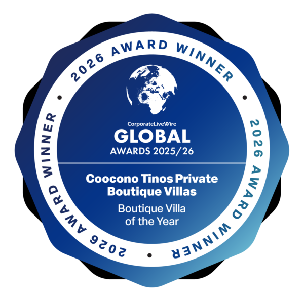 Boutique Villa of the Year – Corporate LiveWire Global Awards 2025/26 - Coocono Tinos Private Villas